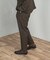 LIFE STYLE TAILOR　ウールライクツイルコンフォータブルパンツ