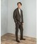LIFE STYLE TAILOR　ウールライクツイルコンフォータブルパンツ