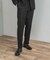 LIFE STYLE TAILOR　ウールライクツイルコンフォータブルパンツ