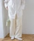 イージーストレートパンツ