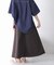 ツイルフレアロングスカート