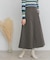 ツイルフレアロングスカート