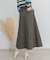 ツイルフレアロングスカート