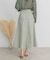 ツイルフレアロングスカート