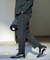 LIFE STYLE TAILOR　ツイルストレッチパンツ