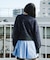 マーブルジャガードニット