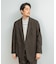 LIFE STYLE TAILOR　ウールライクツイルコンフォータブル Wジャケット