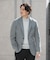 LIFE STYLE TAILOR　ニットジャージジャケット