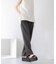 illi　ワンタックセンタープレスパンツ