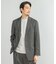 LIFE STYLE TAILOR　レトロヘリンボンストレッチジャケット