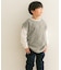 クルーネックミニ裏毛ベスト(KIDS)