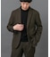 LIFE STYLE TAILOR　ブラッシュドツイルストレッチジャケット
