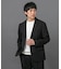 LIFE STYLE TAILOR　ブラッシュドツイルストレッチジャケット