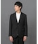 LIFE STYLE TAILOR　ブラッシュドツイルストレッチジャケット