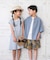 ボーダーフレアワンピース(KIDS)