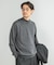 LIFE STYLE TAILOR　マシンウォッシャブルハイゲージモックニット