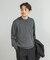 LIFE STYLE TAILOR　マシンウォッシャブルハイゲージクルーニット