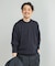 LIFE STYLE TAILOR　マシンウォッシャブルハイゲージクルーニット