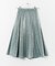 メタリックフレアスカート∴