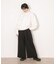 ダブルタックワイドパンツ