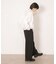 ダブルタックワイドパンツ