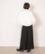 ダブルタックワイドパンツ
