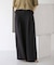 ダブルタックワイドパンツ