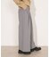 ダブルタックワイドパンツ