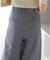 ダブルタックワイドパンツ