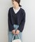 ミドルインレイVネックプルオーバー
