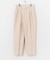 タックテーパードパンツ