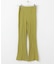 メローリブフレアパンツ