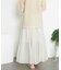 シアーボリュームフレアスカート