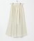 シアーボリュームフレアスカート