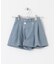 『WEB／一部店舗限定サイズ』フロントボタンキュロットパンツ(KIDS)