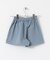 『WEB／一部店舗限定サイズ』フロントボタンキュロットパンツ(KIDS)