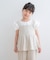 袖レースフレンチスリーブカットソー(KIDS)