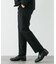 LIFE STYLE TAILOR　ウールライクソフトツイルストレッチパンツ
