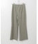 ストレッチヘリンボンフレアーパンツ