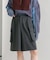 フラップポケットショートパンツ