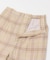 シアーチェックパンツ