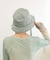 リボン付きキルティングバケットHAT