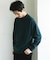 ウール混もちもちハイネックニット