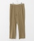 FORK&SPOON　ヘンプ混カットソーパンツ