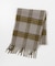 BIGフリンジチェックストール