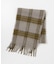 BIGフリンジチェックストール