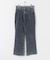 ストレッチフレアデニムパンツ