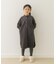 『親子リンク』『UR TECH』コーデュロイシャツワンピース(KIDS)