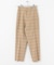 ウール混ルーズパンツ