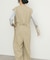 フロントZIPジャンプスーツ